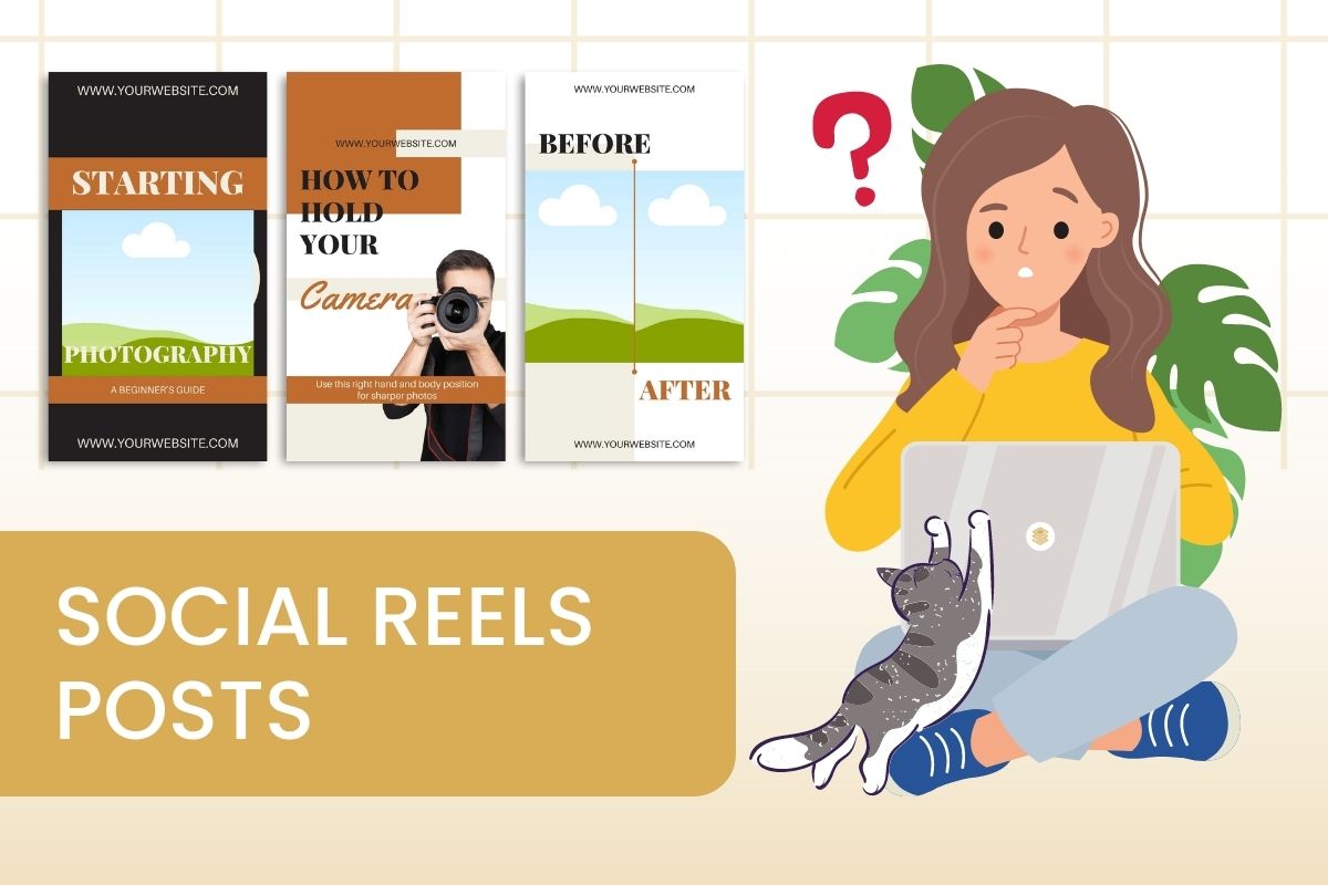 how to use canva instagram reels template