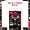 canva instagram post template for automotive business auto services