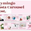 instagram carousel template for beauty business flymingo