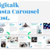 canva instagram carousel template for tech business digitalk