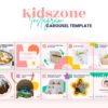 canva instagram carousel template for kids business kidszone