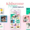 canva instagram puzzle template for kids business kidszone