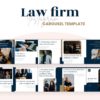canva instagram carousel template for legal and law firm business