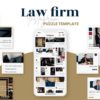 canva instagram puzzle template for legal and lawyer business