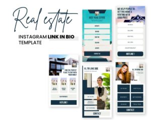 realtor instagram biolink for real estate business