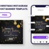 free download canva instagram post banner for christmas