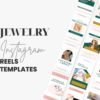 instagram reels canva template for jewelry