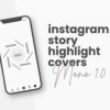instagram highlight cover for fashion business mono 1.0