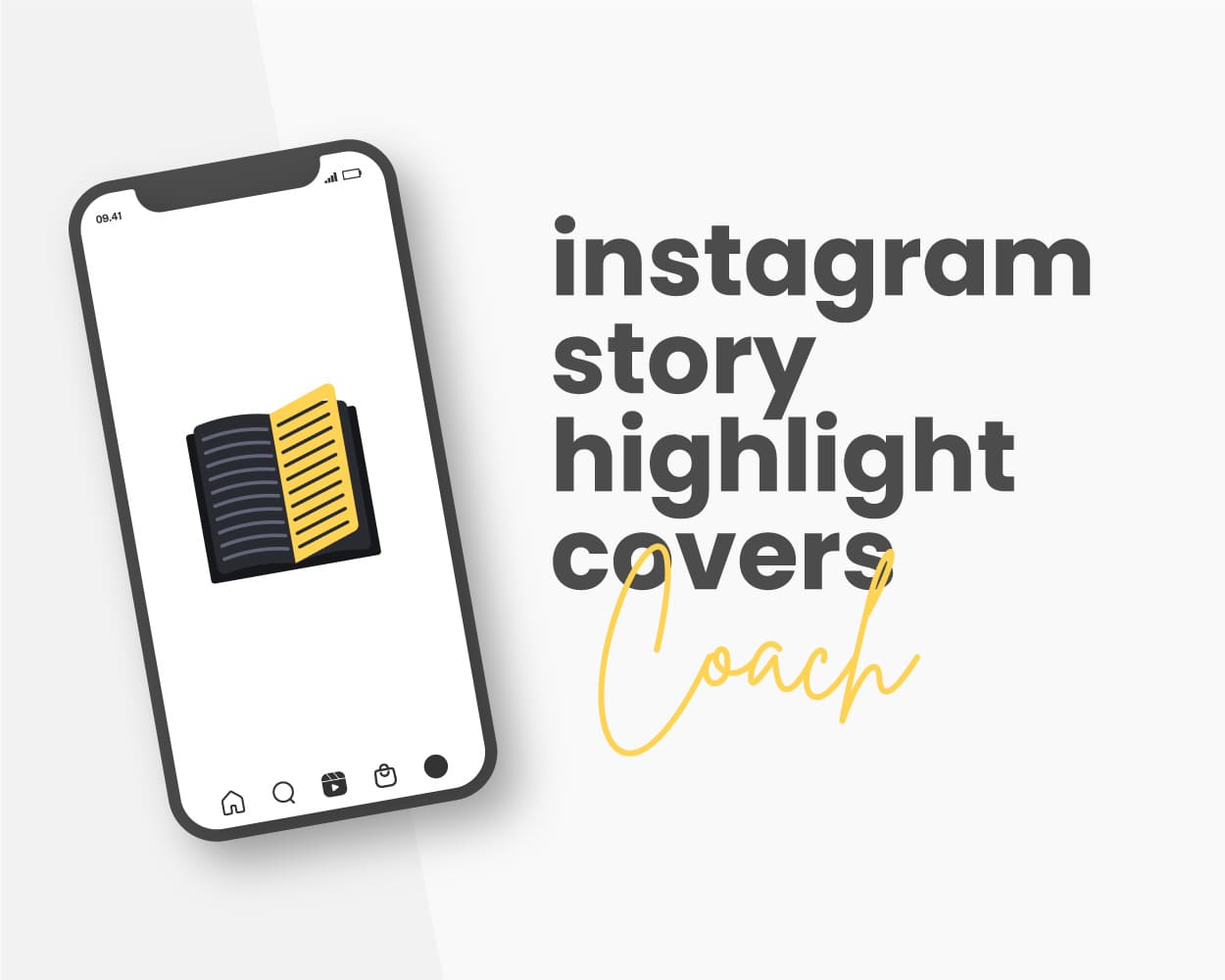 canva template for coach instagram highlight covers