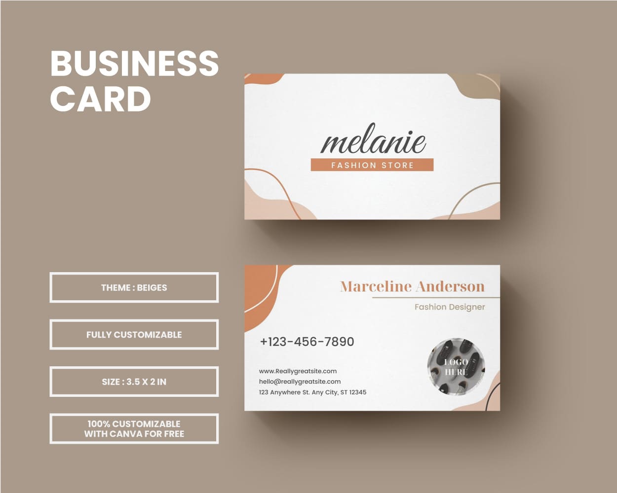 business card design templates canva
