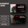 business card template for automotive business